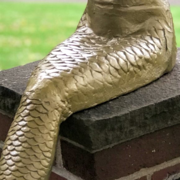 Midcentury Mermaid Sculpture - Picture 15 of 16